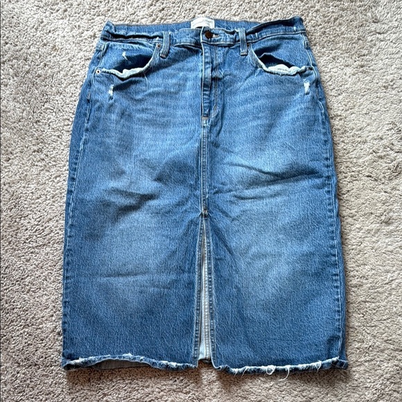 Universal Thread denim skirt size 14 - Picture 1 of 3